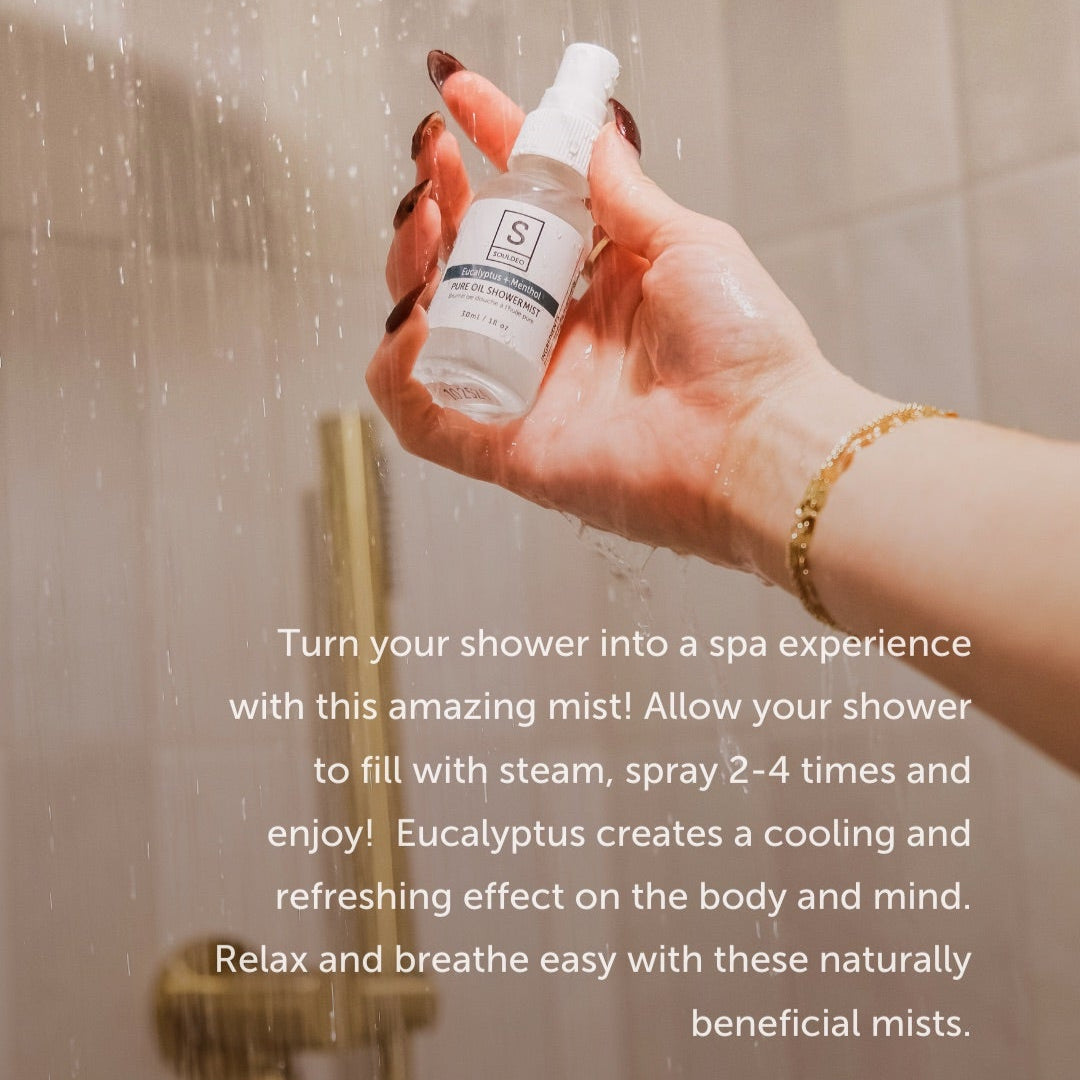 Eucalyptus + Menthol - Pure Oil Shower Mist