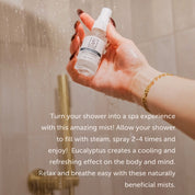 Eucalyptus + Menthol - Pure Oil Shower Mist