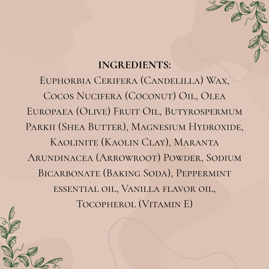 Peppermint + Vanilla