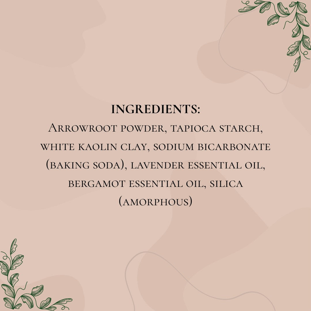 Lavender + Bergamot Dry Shampoo + Body Powder