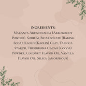 Coconut + Vanilla Dry Shampoo + Body Powder (dark hair)