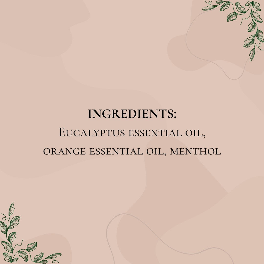 Orange + Eucalyptus - Pure Oil Shower Mist