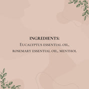 Eucalyptus + Menthol - Pure Oil Shower Mist