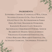 Cedarwood + Bergamot