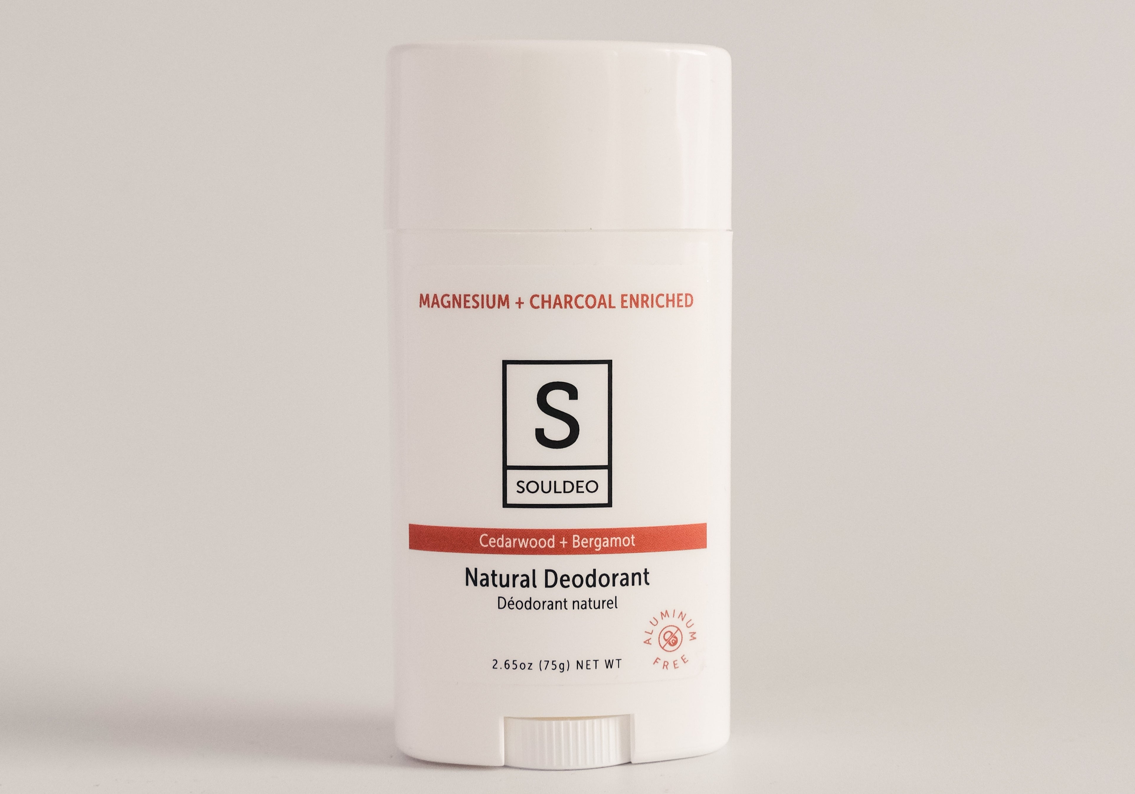 Cedarwood + Bergamot Natural Deodorant Regular 2.65 oz