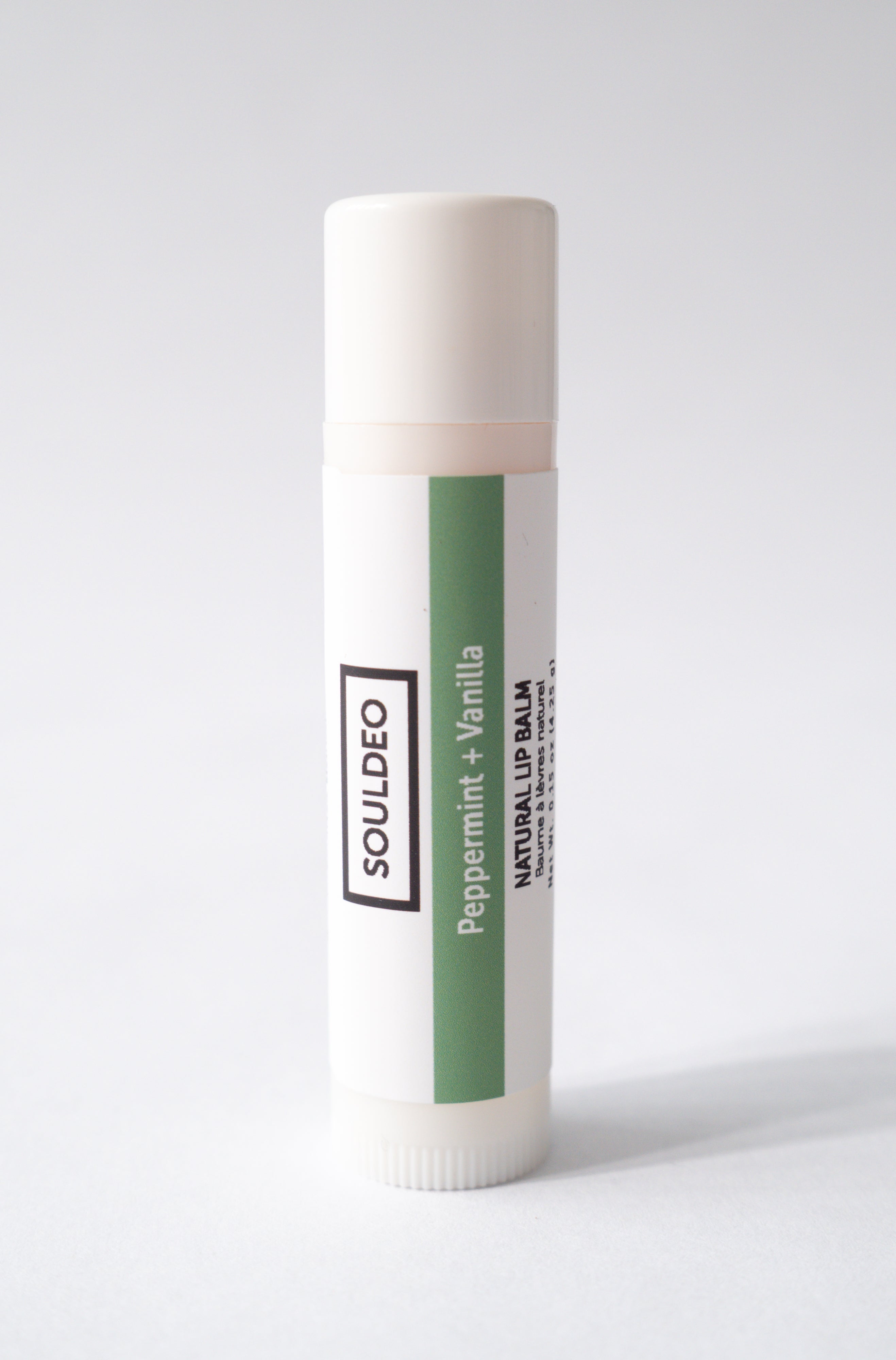 Peppermint + Vanilla Lip Balm