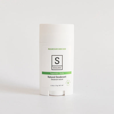 Peppermint + Vanilla Natural Deodorant